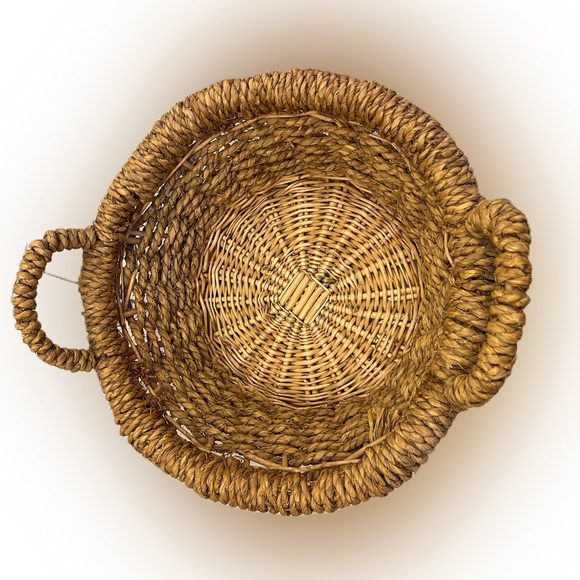 Wooden woven basket - Picture 7 of 11